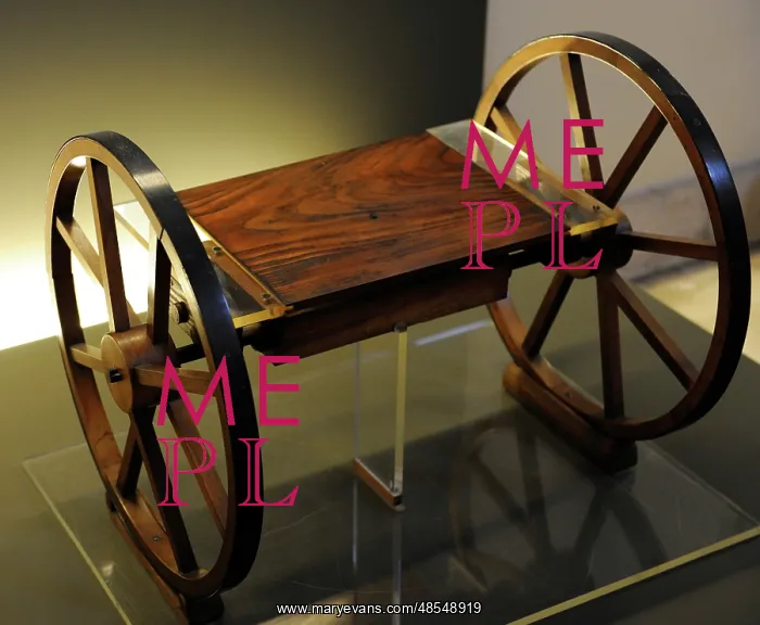 : Leonardesque model. Wagon axle. Codex Atlanticus by Leonardo : Leonardesque model. Wagon axle. Codex Atlanticus by Leonardo