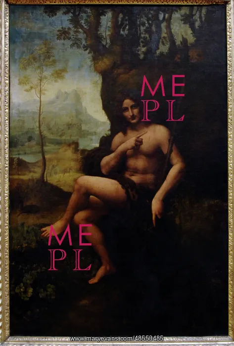 : Leonardo da Vinci (1452-1519). Italian polymath. St. John th : Leonardo da Vinci (1452-1519). Italian polymath. St. John th