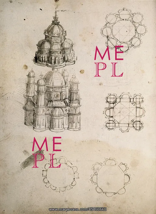: Leonardo da Vinci drawing, Chateau du Clos Luce, Amboise : Leonardo da Vinci drawing, Chateau du Clos Luce, Amboise