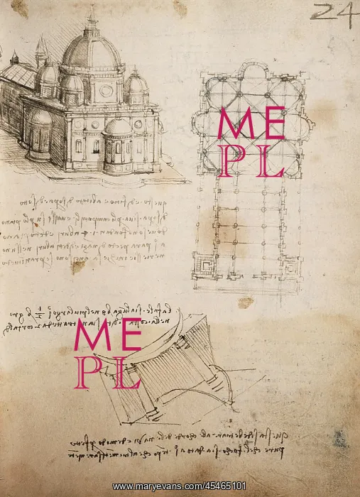 : Leonardo da Vinci drawing, Chateau du Clos Luce, Amboise : Leonardo da Vinci drawing, Chateau du Clos Luce, Amboise