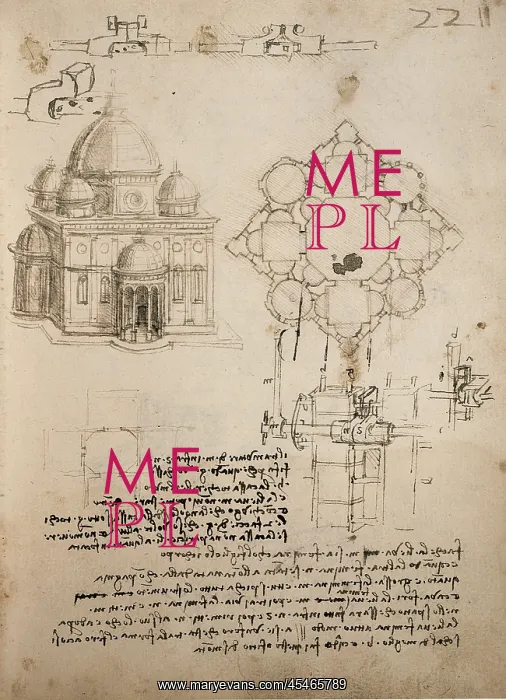 : Leonardo da Vinci drawing, Chateau du Clos Luce, Amboise : Leonardo da Vinci drawing, Chateau du Clos Luce, Amboise
