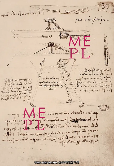 : Leonardo da Vinci, technical drawings and notes : Leonardo da Vinci, technical drawings and notes