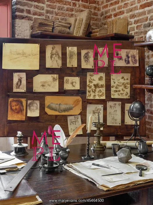  : Leonardo da Vinci workshops, Chateau du Clos Luce, Amboise