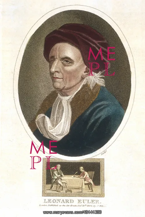  : Leonhard (1707-1783) Euler. Swiss mathematician