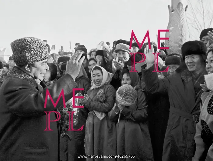 : Leonid Brezhnev in Mongolia, 1966 : Leonid Brezhnev in Mongolia, 1966