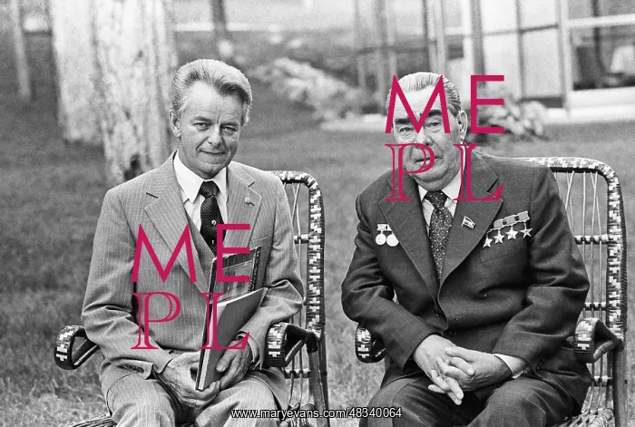 : Leonid Brezhnev and Richard Byrd, 1979 : Leonid Brezhnev and Richard Byrd, 1979