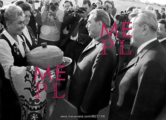 : Leonid Brezhnev visit Almaty, 1973 : Leonid Brezhnev visit Almaty, 1973