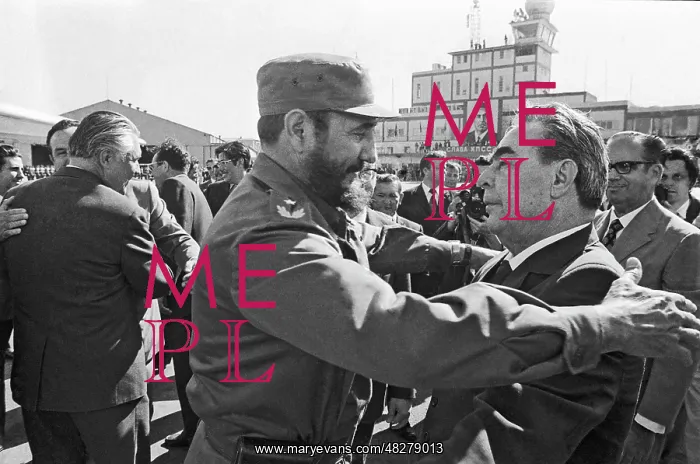 : Leonid Brezhnev visiting Cuba, 1974 : Leonid Brezhnev visiting Cuba, 1974