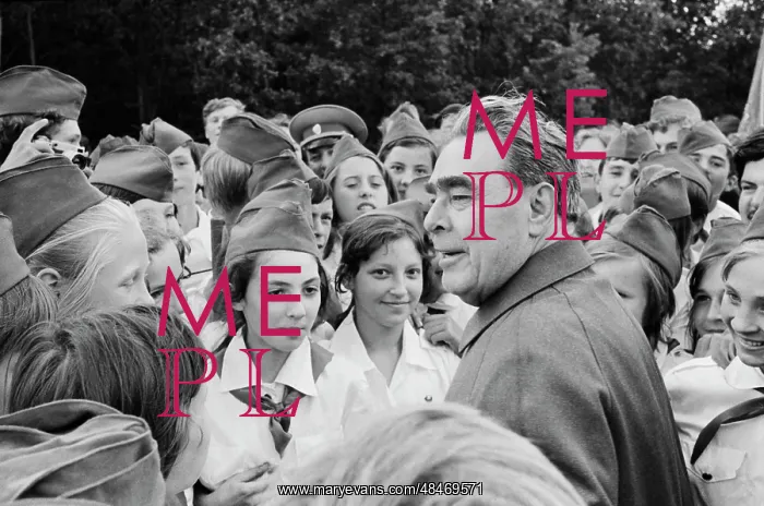 : Leonid Brezhnev visiting Kiev : Leonid Brezhnev visiting Kiev