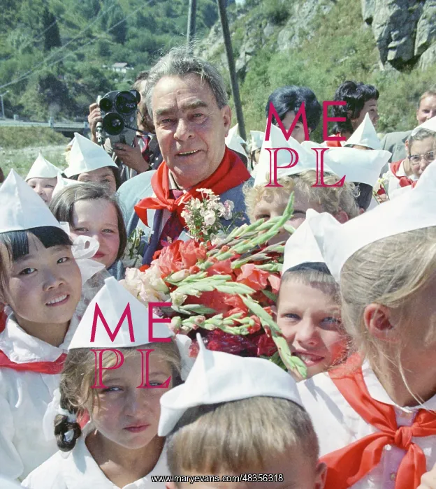 : Leonid Brezhnev visits Almaty, 1973 : Leonid Brezhnev visits Almaty, 1973