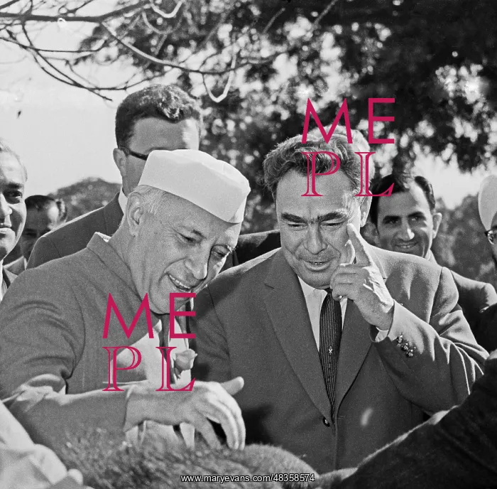 : Leonid Brezhnev visits India : Leonid Brezhnev visits India