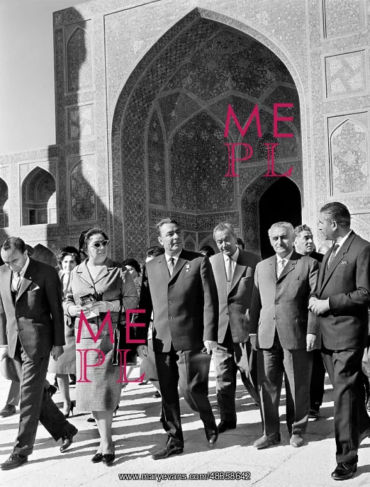 : Leonid Brezhnev visits Iran : Leonid Brezhnev visits Iran