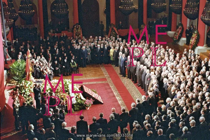 : Leonid Brezhnev's funeral, 1982 : Leonid Brezhnev's funeral, 1982