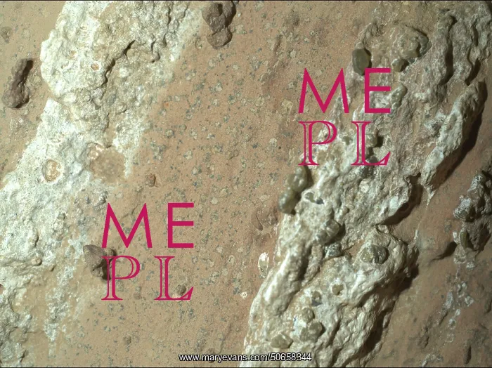 : Leopard Spots on Mars : Leopard Spots on Mars