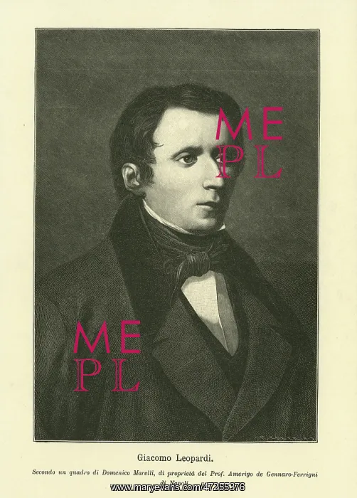  : LEOPARDI / GIACOMO / MORELLI