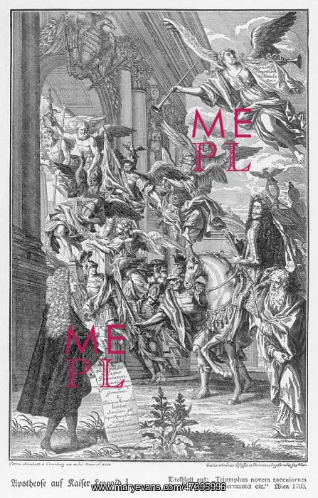 : LEOPOLD I ALLEGORY : LEOPOLD I ALLEGORY
