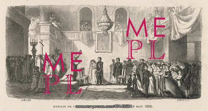 : LEOPOLD I MARRIES : LEOPOLD I MARRIES