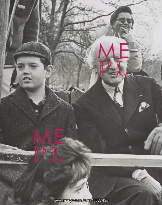 : Leopold Stokowski with his son, Chris Stokowski : Leopold Stokowski with his son, Chris Stokowski