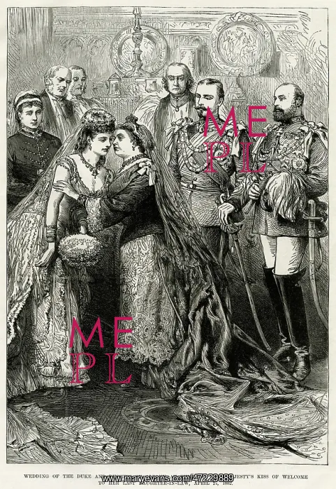 : LEOPOLD WEDS HELEN 1882 : LEOPOLD WEDS HELEN 1882