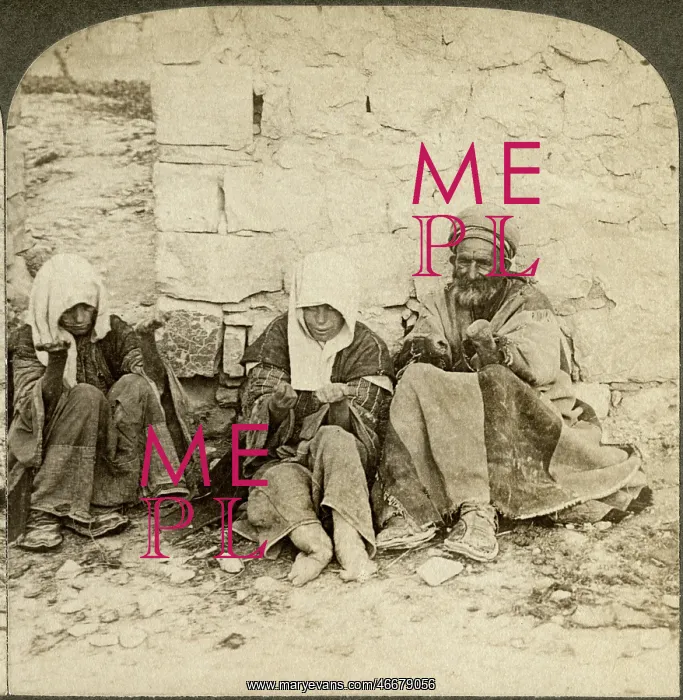 : lepers - illness - middle east - Jerusalem - historical : lepers - illness - middle east - Jerusalem - historical