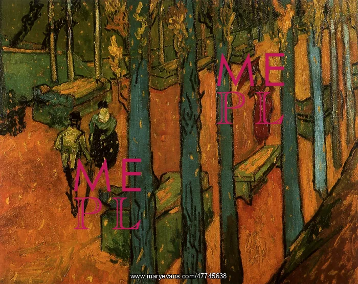 : Les Alyscamps, by Van Gogh : Les Alyscamps, by Van Gogh
