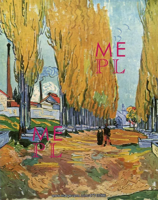  : Les Alyscamps, by Van Gogh