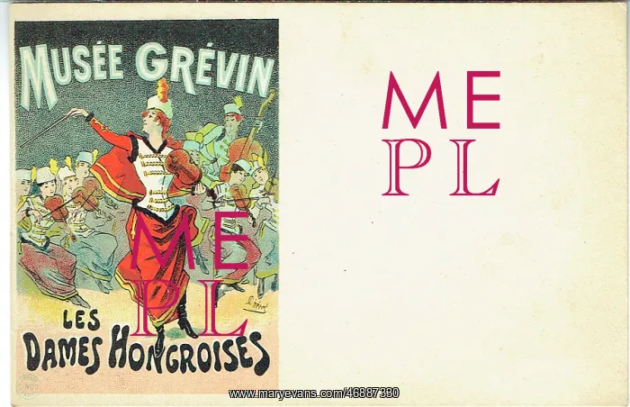 : Les Dames Hongroises, Musee Grevin : Les Dames Hongroises, Musee Grevin