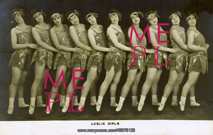 : The Leslie Girls dance troupe : The Leslie Girls dance troupe
