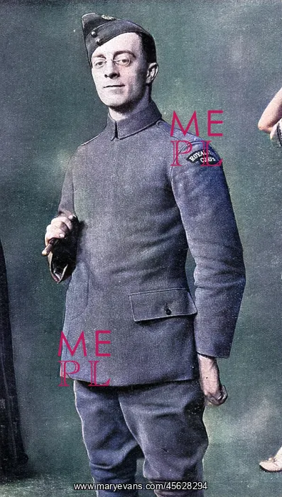 : Leslie Henson during WW1 : Leslie Henson during WW1