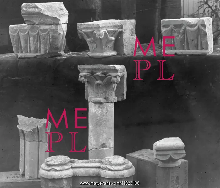 : Lesnes Abbey - Architectural Frags : Lesnes Abbey - Architectural Frags