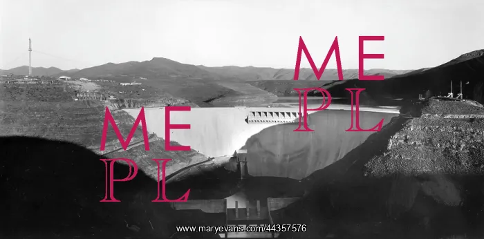 : Lesotho, Katze Dam, 2000: The dam is part of the Highlands : Lesotho, Katze Dam, 2000: The dam is part of the Highlands