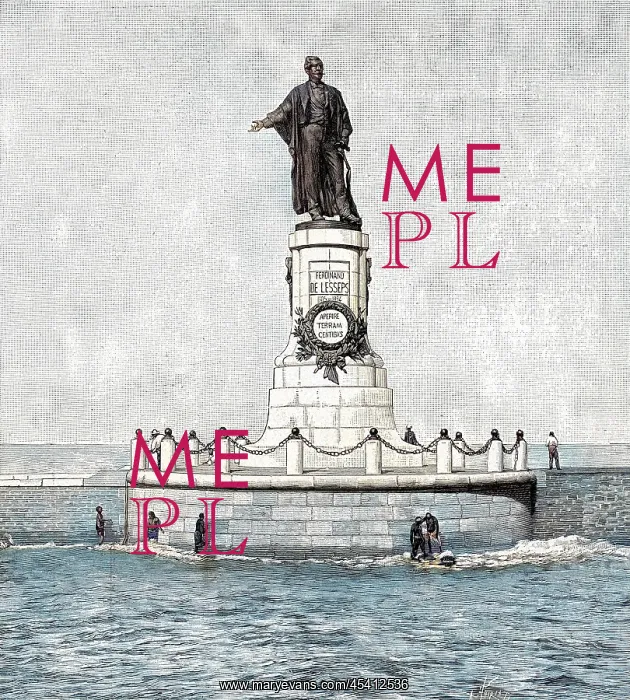: DE LESSEPS STATUE : DE LESSEPS STATUE