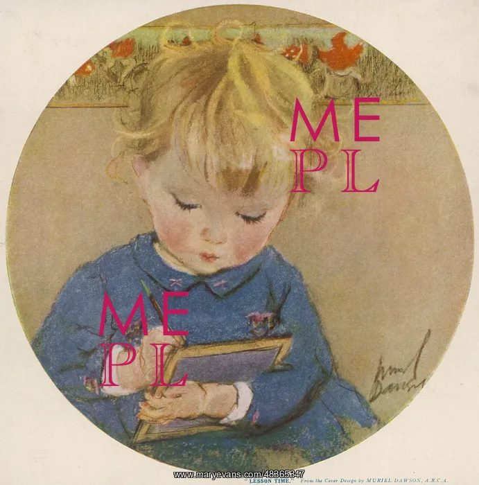 : Lesson Time by Muriel Dawson : Lesson Time by Muriel Dawson