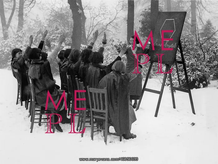 : Lessons in the open air in winter : Lessons in the open air in winter