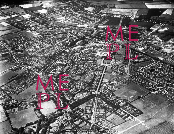 : LETCHWORTH / AERIAL C1930 : LETCHWORTH / AERIAL C1930