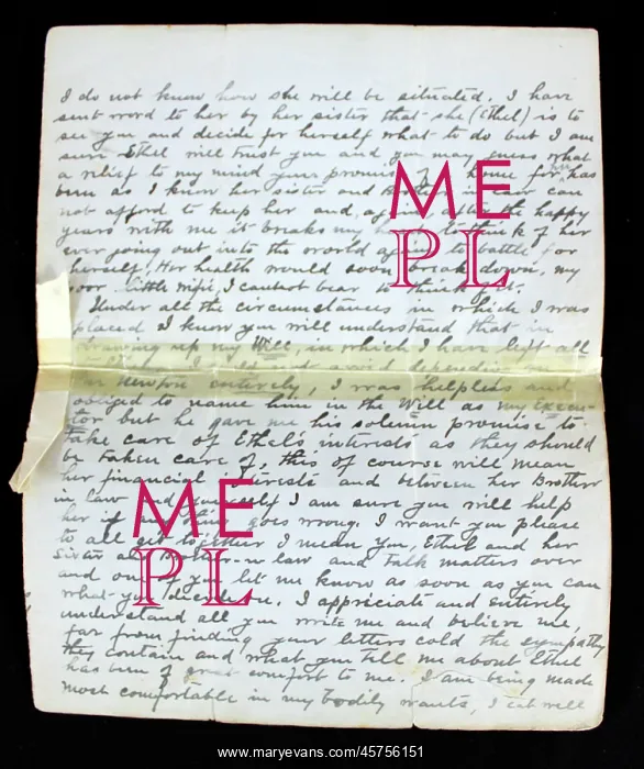 : Letter from Dr Crippen to Lady Somerset : Letter from Dr Crippen to Lady Somerset