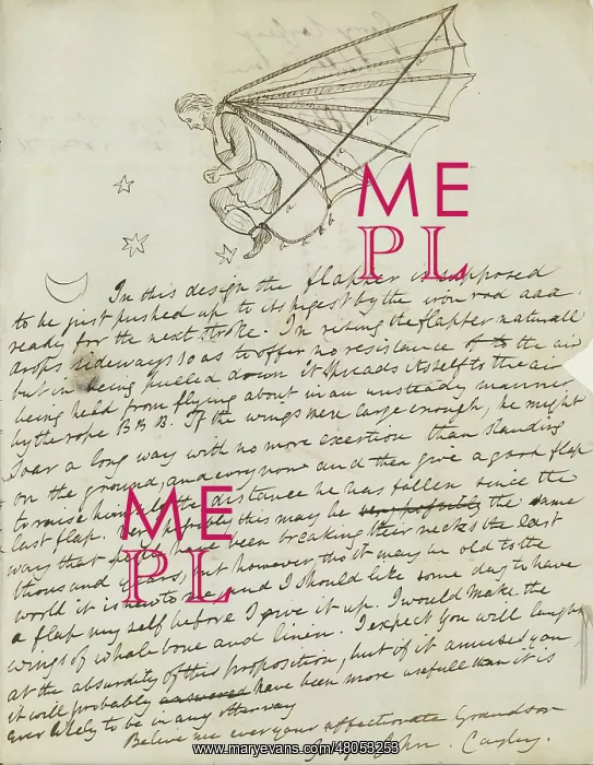 : Letter from George John Cayley to his grandfather : Letter from George John Cayley to his grandfather