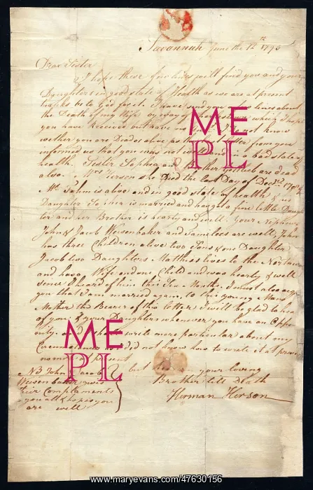 : Letter to Mrs Reynolds : Letter to Mrs Reynolds
