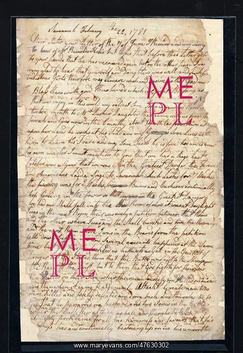: Letter to Mrs Reynolds : Letter to Mrs Reynolds