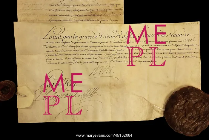 : Letter, Musee du Monastere des Augustines, Quebec : Letter, Musee du Monastere des Augustines, Quebec