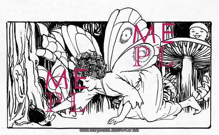: Letter to a Noisy Goblin (fairy posting note) : Letter to a Noisy Goblin (fairy posting note)