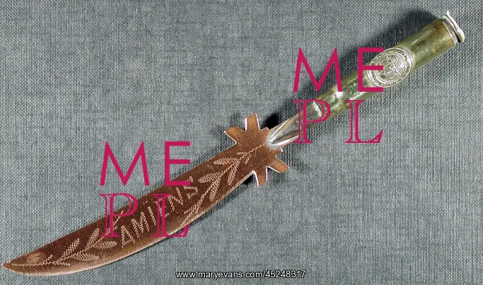 : Letter opener Engraved Amiens : Letter opener Engraved Amiens