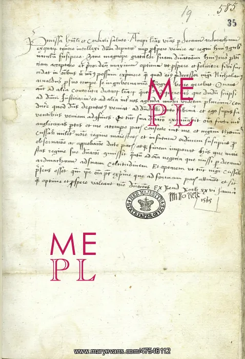  : Letter from Shane O'Neil