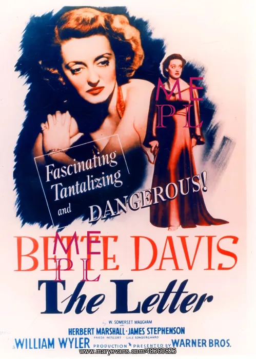 : The Letter, Warner Bros. 1940. Producer: Robert : The Letter, Warner Bros. 1940. Producer: Robert