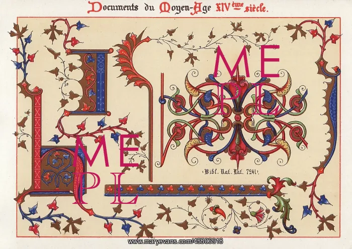 : Letters from an illuminated alphabet : Letters from an illuminated alphabet