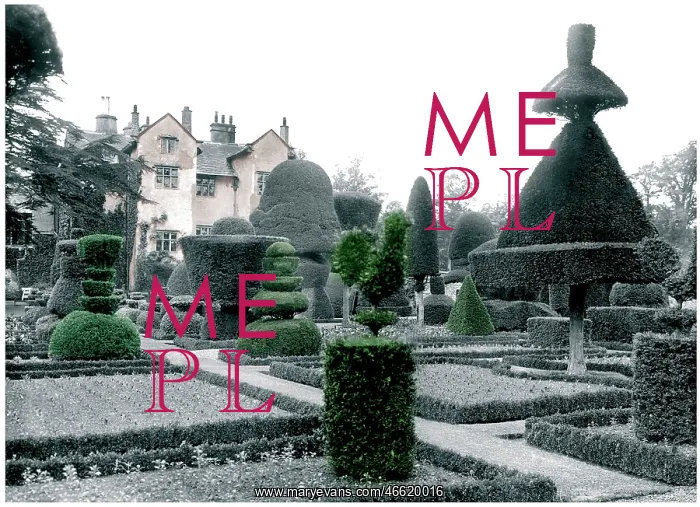  : Levens, Hall and Gardens c1955