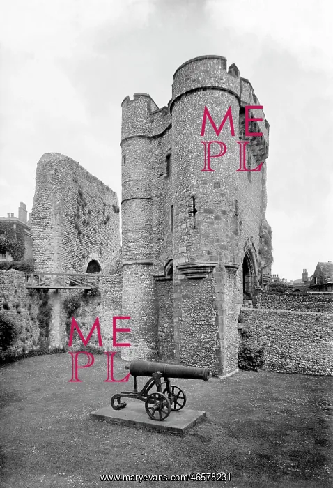  : Lewes, Castle, the Barbican 1921
