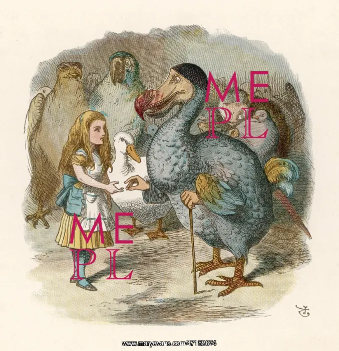 : Lewis Carroll - Alice - the Dodo : Lewis Carroll - Alice - the Dodo