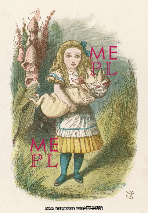 : Lewis Carroll - Alice and Pig : Lewis Carroll - Alice and Pig