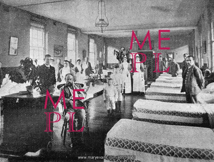 : Lewisham Workhouse Infirmary ward interior : Lewisham Workhouse Infirmary ward interior